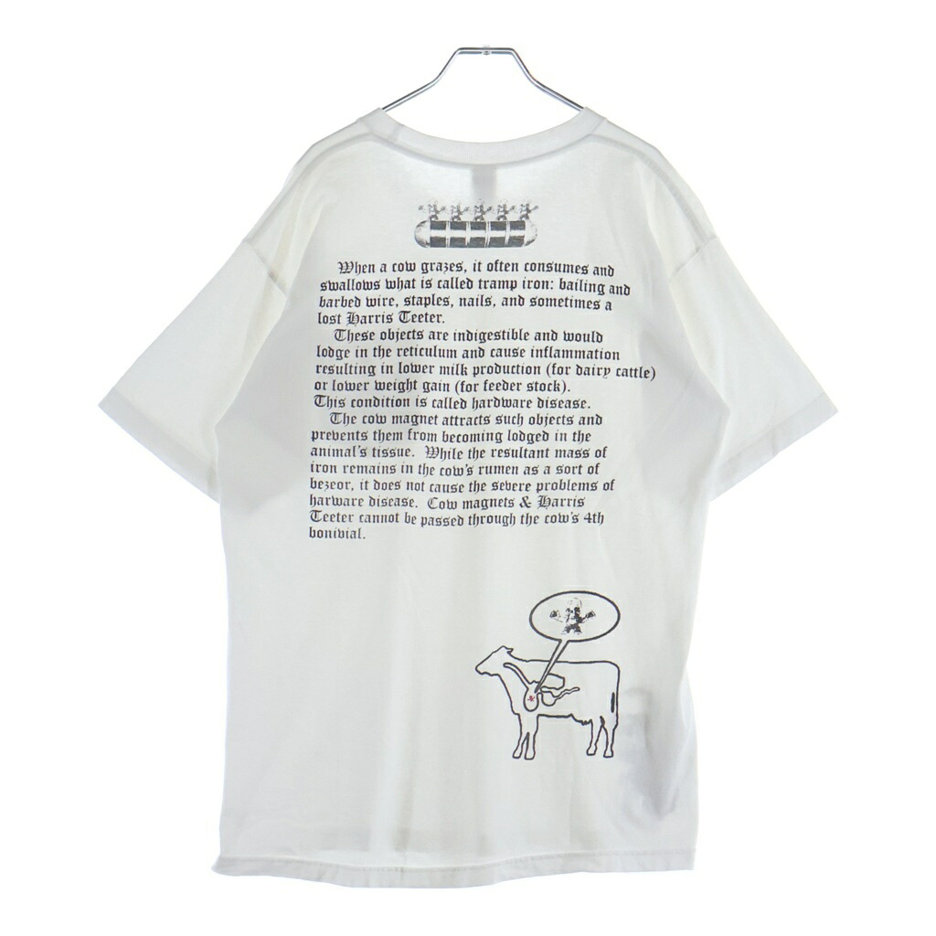 CHROME HEARTS(クロムハーツ) サイズ:L FOTI S/S TEE フォティバックプリント ポケット半袖Tシャツカットソー【中古】【程度B】【カラーホワイト】【取扱店舗OneStyle原宿店】｜ブランド買取・販売　BRING