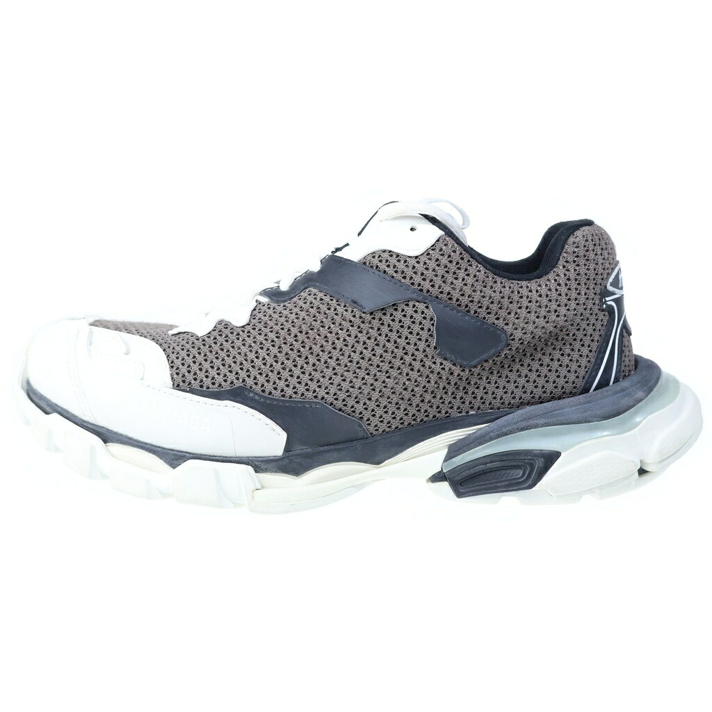 BALENCIAGA(バレンシアガ) 大いさ:42 TRACK 3 貨物自動車 ローカットシューズ スニーカー 赤銅色/白いこと 700875 W3RF3【中古】【座標軸B】【色合い赤銅色】【取りまわしバス発着場BRING渋谷ANNEX店】