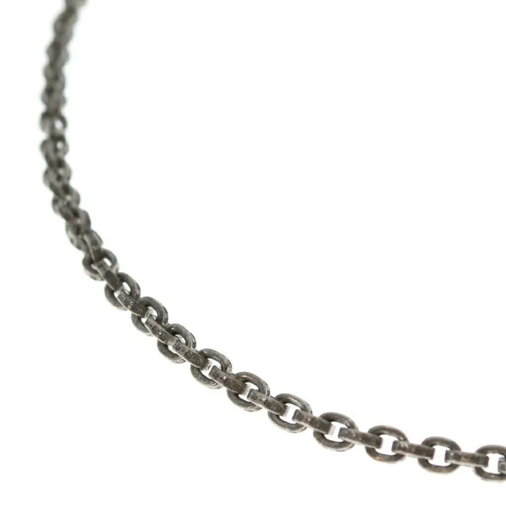 CHROME HEARTS(クロムハーツ) 大きさ:30.0inch PAPER CHAIN 30 ペーパーチェーンネックレス 30inch しろがね色【中古】【度合いB】【色つやしろがね色】【取りまわしバス発着場原宿】