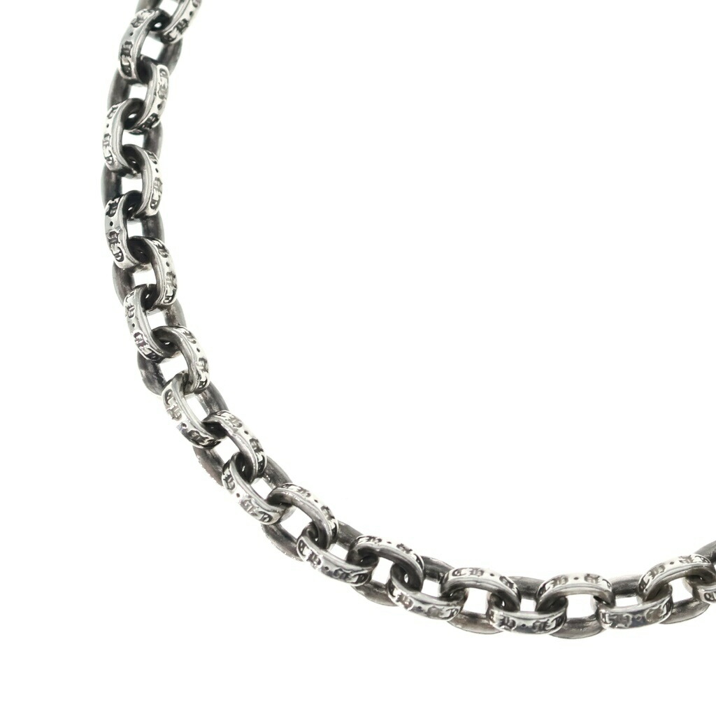 CHROME HEARTS(クロムハーツ) 大きさ:20INCH PAPER CHAIN 20 ペーパーチェーンネックレス 20inch しろがね色BCA087【中古】【座標軸B】【色合いしろがね色】【取りまわしバス発着場BRING札幌店】