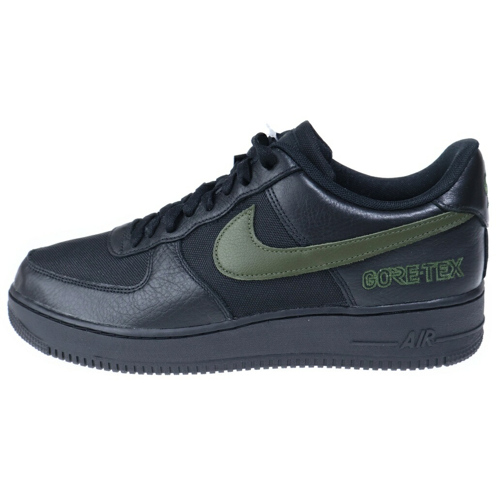 NIKE(ナイキ) 大きさ:30.0珊 AIR FORCE 1 GTX HV3959-010 空軍1 ゴアテックス ローカットスニーカー 黒いこと US12/30珊【新古品/中古】【度合いS】【色つや黒いこと】【オンライン押さえる商いもの】