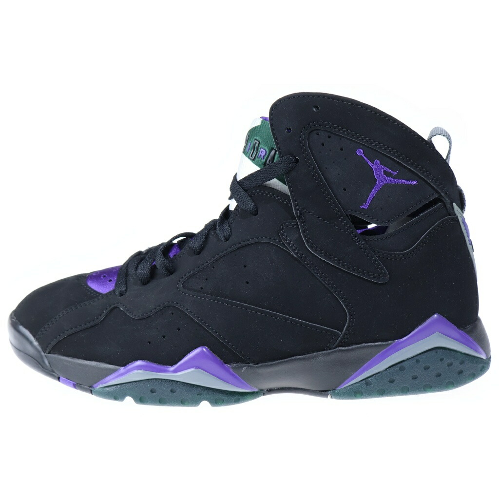 NIKE(ナイキ) 大いさ:28.0糎 AIR JORDAN 7 RETRO RAY ALLEN エアジョーダン7 レトロ レイアレン ハイカットスニーカー 黒いこと US10/28糎 304775-053【新古品/中古】【座標軸S】【色合い黒いこと】【オンライン制限事項商いもの】
