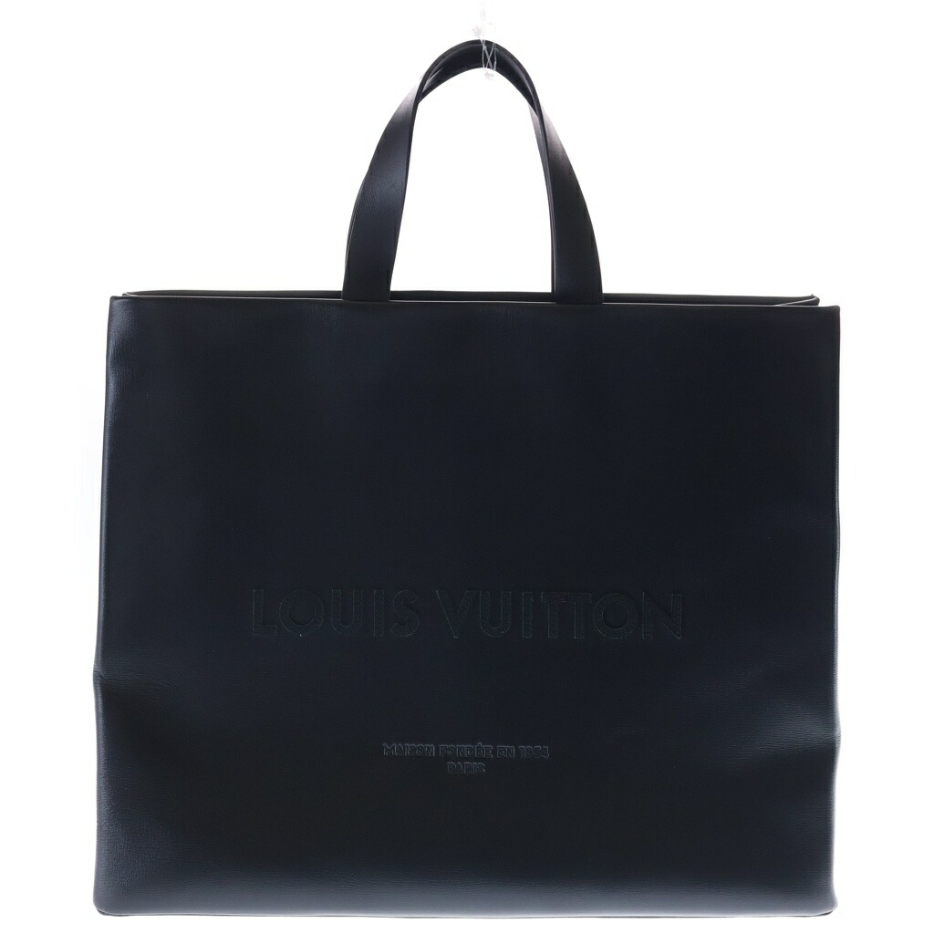 LOUIS VUITTON(ルイヴィトン) ショッパートート MM 2WAY肩肉ハンドバッグ トートバッグ M28309 黒いこと【中古】【度合いA】【色つや黒いこと】【取りまわしバス発着場BRING：RED新宿東口店】