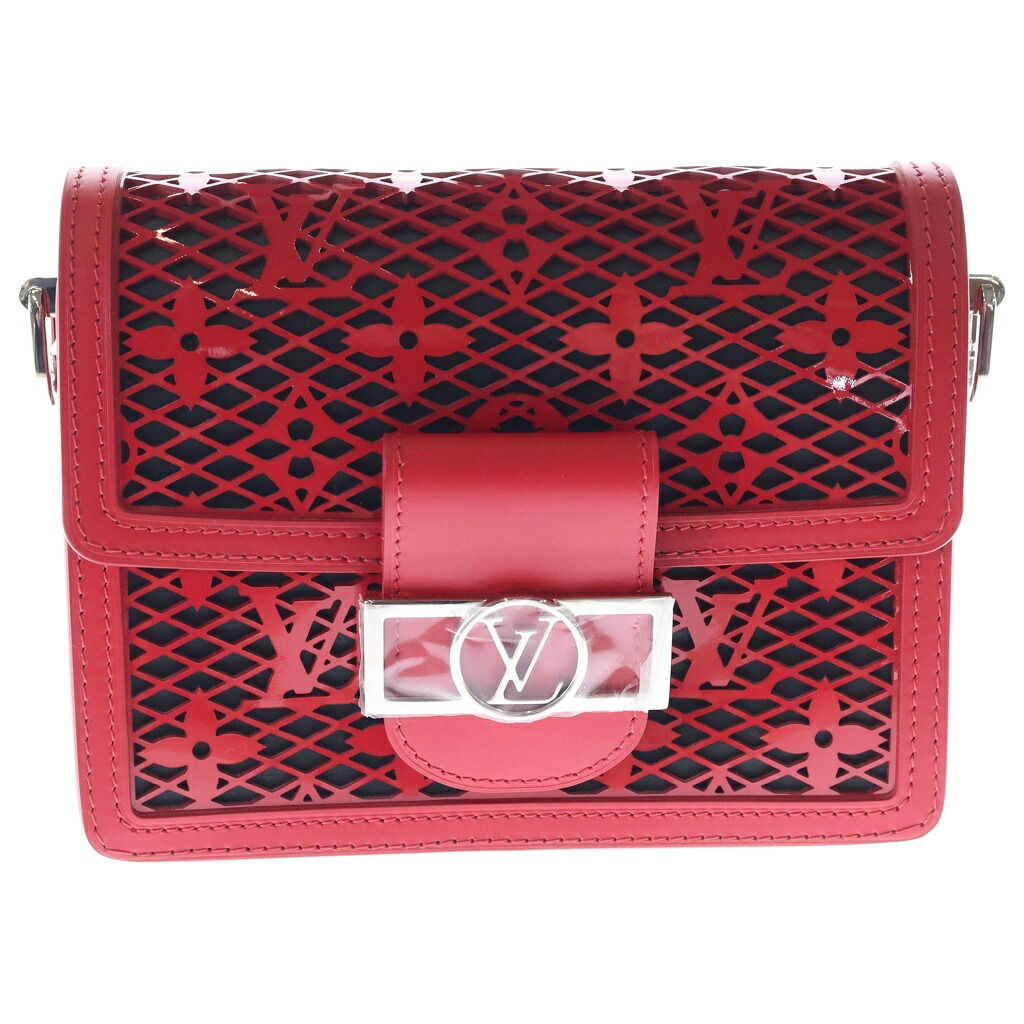 LOUIS VUITTON(ルイヴィトン) モノグラムメッシュ ドーフィーヌ MINI レッド M20359【中古】【程度A】【カラーレッド】【取扱店舗BRING心斎橋店】｜ブランド買取・販売　BRING