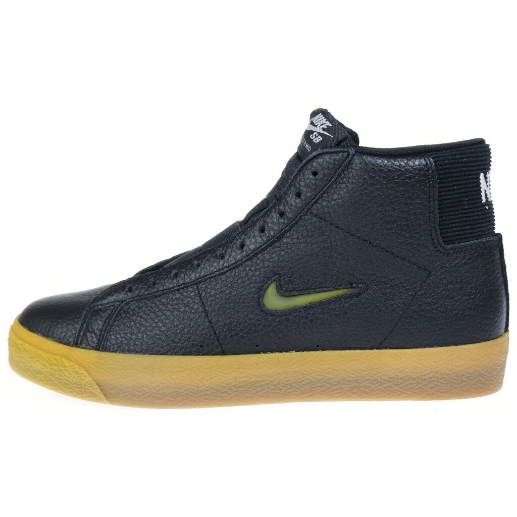NIKE SB(ナイキエスビー) 大いさ:27.0糎 ZOOM BLAZER MID PRM ブレザーミッドカットスニーカー US9/27糎 黒いこと CU5283-001【新古品/中古】【座標軸S】【色合い黒いこと】【オンライン制限事項商いもの】