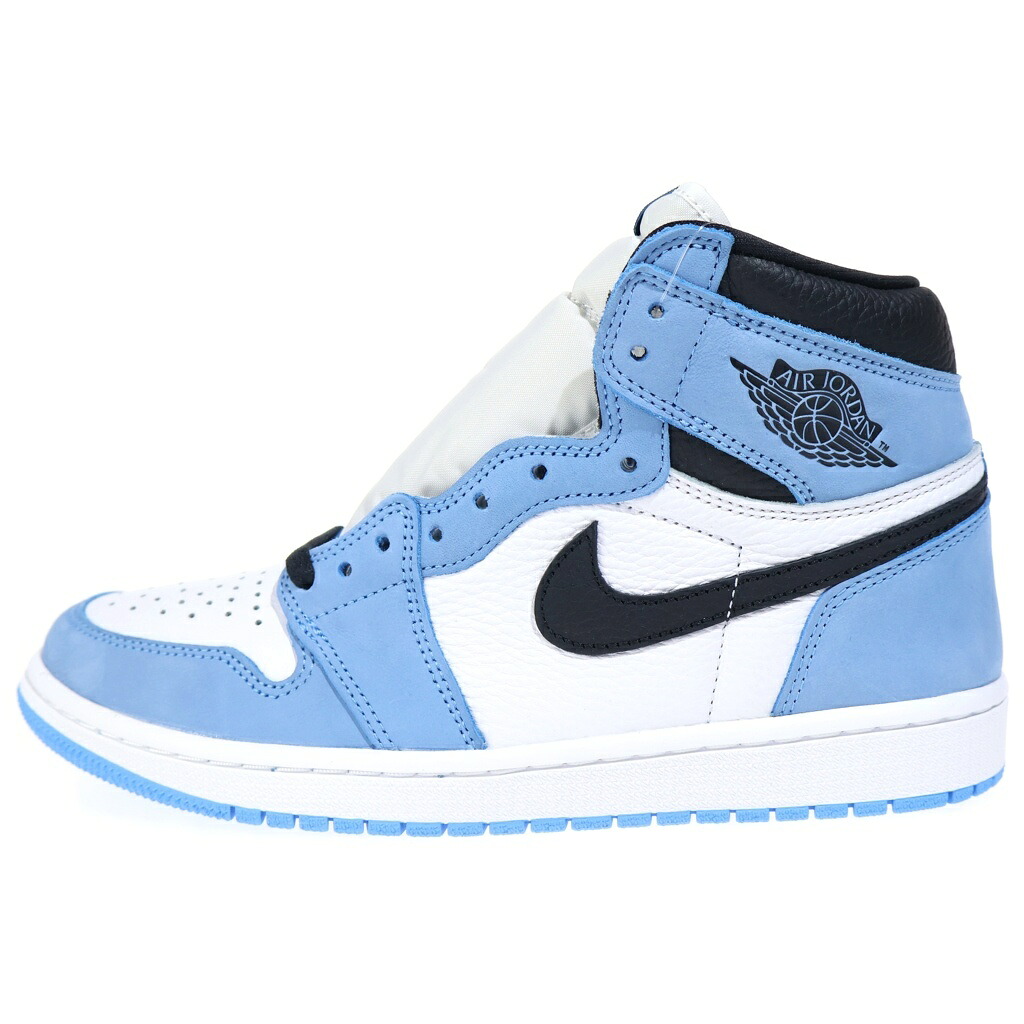 NIKE(ナイキ) 大きさ:27.0珊 Air Jordan 1 High OG University Blue エアジョーダン1 ご機嫌 スニーカー ユニバーシティブルー US9/27珊 555088-134【新古品/中古】【度合いS】【色つや青碧】【オンライン押さえる商いもの】