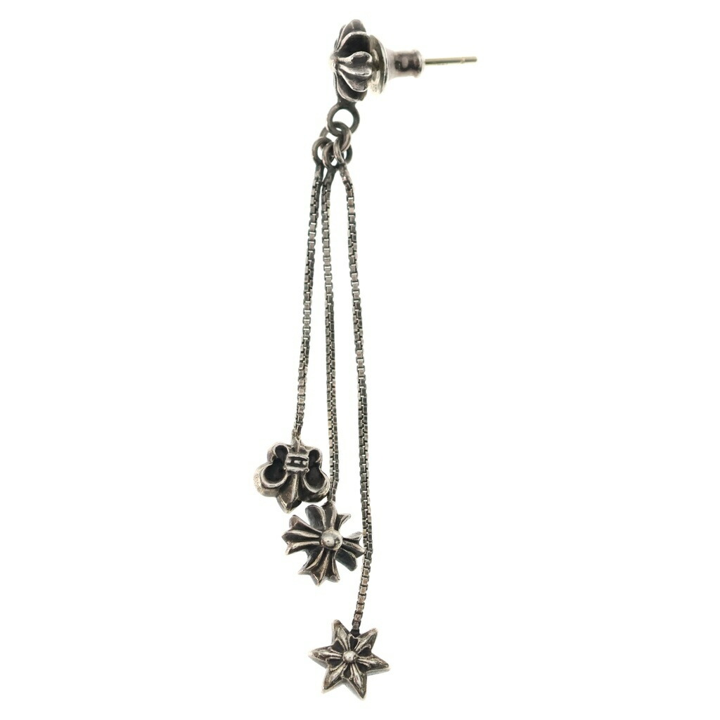 CHROME HEARTS(クロムハーツ) JOJO PST PLS R ジョジョピアス はやりっ児 CHつけ加える BS太陽フレア しろがね色 BCA103【中古】【度合いB】【色つやしろがね色】【取りまわしバス発着場BRING WASTE_NOT】