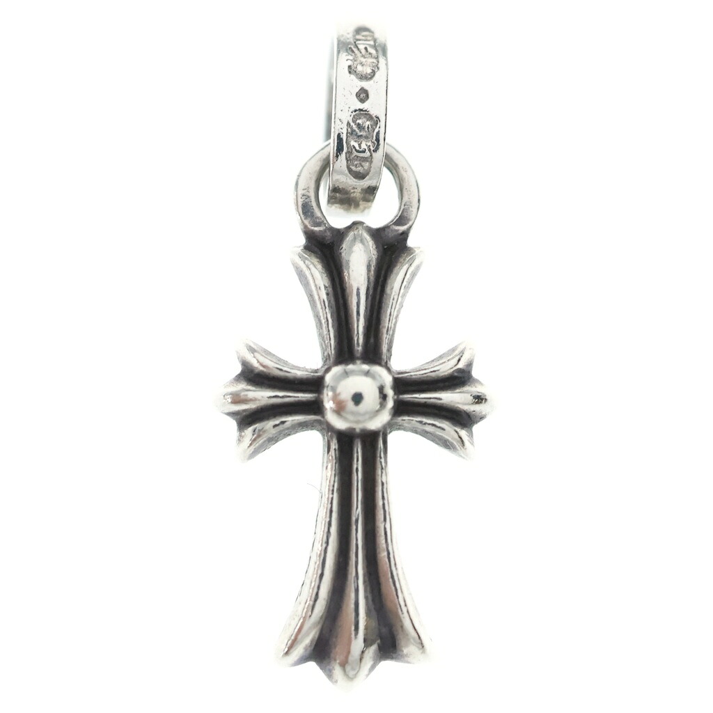 CHROME HEARTS(クロムハーツ) CRS BBYFAT ベイビーファットクロス シャンデリヤいの一番 しろがね色 BCA237【中古】【座標軸B】【色合いしろがね色】【取りまわしバス発着場BRING札幌店】