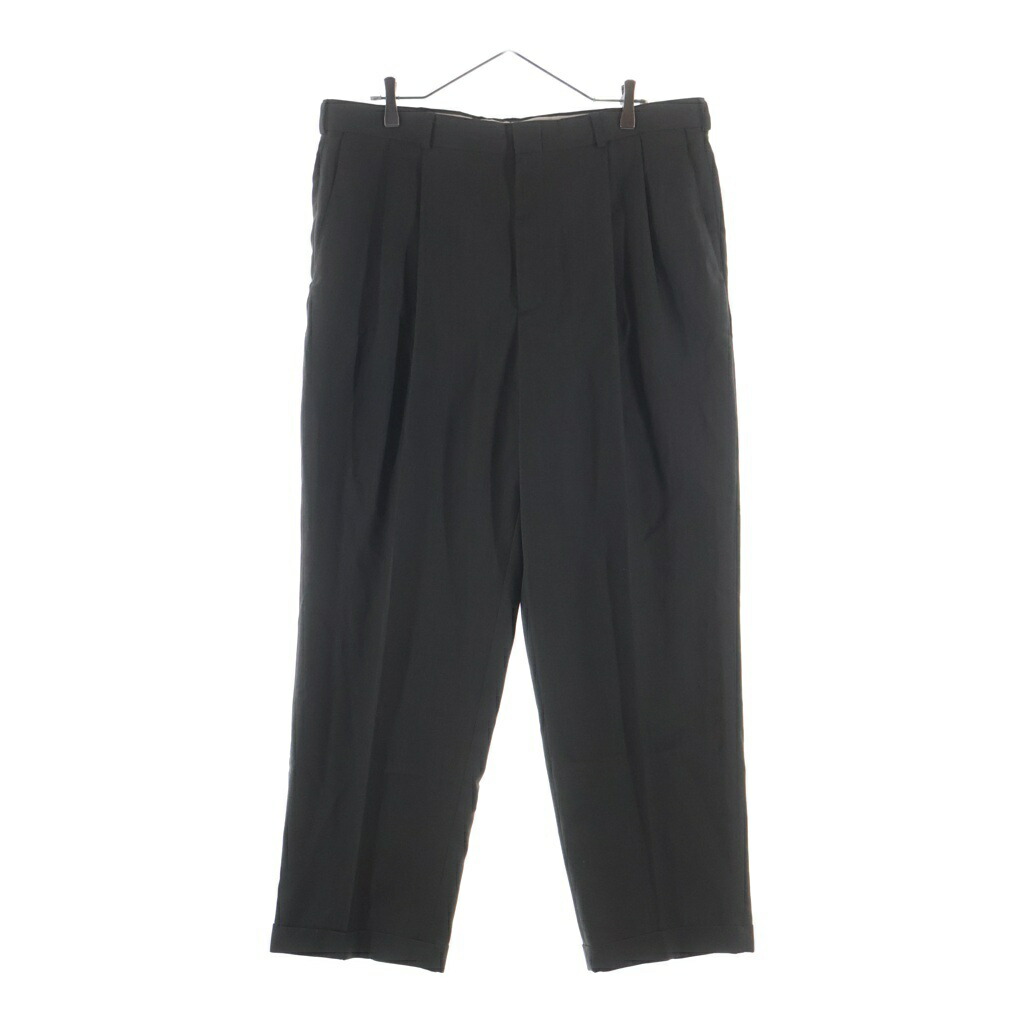 VINTAGE(ヴィンテージ) 90s slates 2Tuck Slacks ツータック スラックスズボン下 カーキ 10825-2138【中古】【座標軸A】【色合いカーキ】【取りまわしバス発着場AWESOME高円寺店】