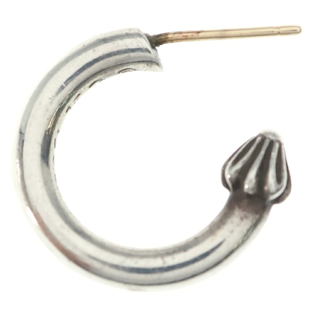 CHROME HEARTS(クロムハーツ) HOOP PLAIN プレーン フープピアス シルバー BCA101【中古】【程度B】【カラーシルバー】【取扱店舗BRING WASTE_NOT】｜ブランド買取・販売　BRING