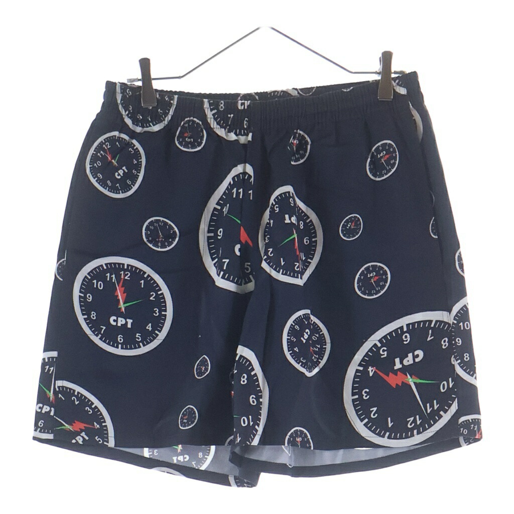 DENIM TEARS(デニムティアーズ) 大きさ:L CPT Shorts 時辰儀柄 二分の一ズボン下 米国海軍【新古品/中古】【座標軸S】【カラーネイビー】【取りまわしバス発着場BRING仙台店】