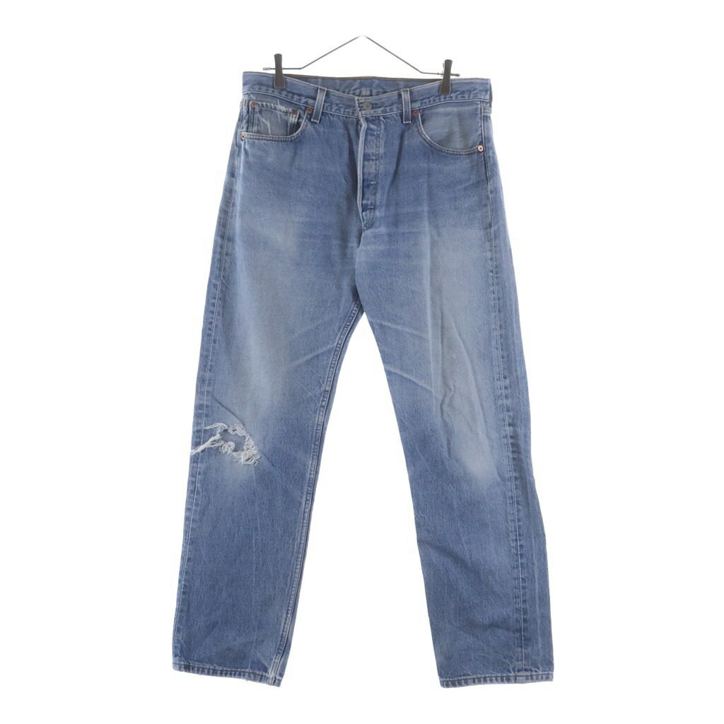 Levi\u0027s(リーヴァイズジーンズ) 大きさ:W36/L34 90S VINTAGE 501 名取り草裏目じるし653 USA製 ボタンフライデニムパンツ インディゴ【中古】【座標軸B】【色合い青色】【取りまわしバス発着場AWESOME高円寺店】