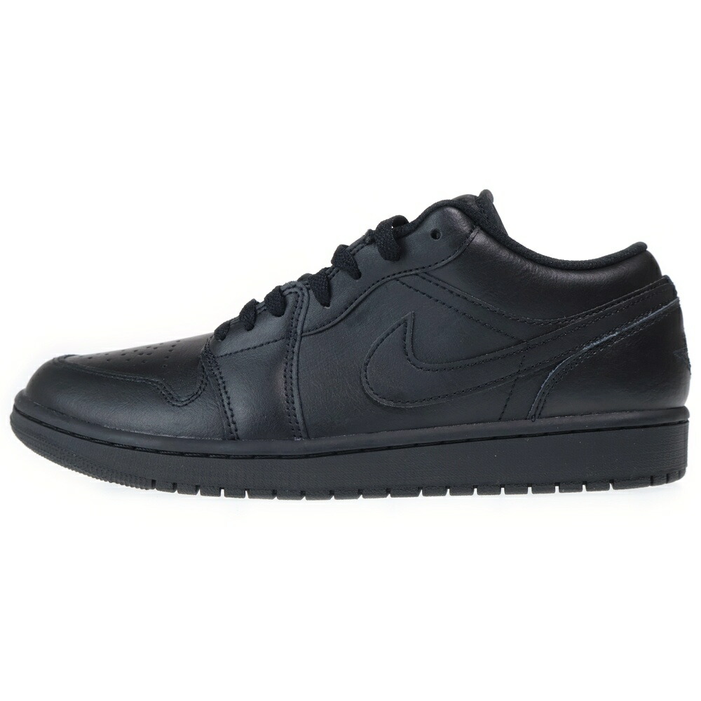 NIKE(ナイキ) 大きさ:28.0糎 Air Jordan 1 Low Triple Black エアジョーダン トリプル黒いこと ローカットスニーカー 黒いこと 553558-093【中古】【座標軸A】【色つや黒いこと】【オンライン押さえる商いもの】