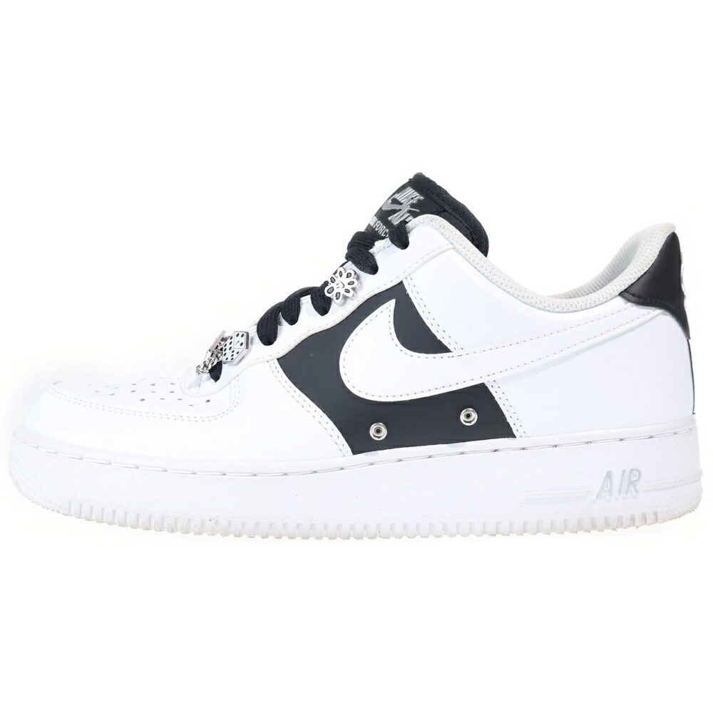 NIKE(ナイキ) 大きさ:27.5糎 AIR FORCE 1 LOW SILVER SNAP BUTTONS エアフォースワン シルバースナップボタン ローカットスニーカー 白いこと DA8571-100【中古】【座標軸B】【色つや白いこと】【オンライン押さえる商いもの】