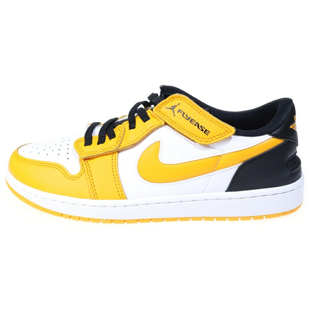 NIKE(ナイキ) 大きさ:29.0糎 AIR JORDAN 1 LOW FLYEASE UNIVERSITY GOLD DM1206-107 エアジョーダン1 フライイーズ ローカットスニーカー 白いこと/黄色 US11/29糎【新古品/中古】【座標軸S】【色合い白いこと】【オンライン制限事項商いもの】