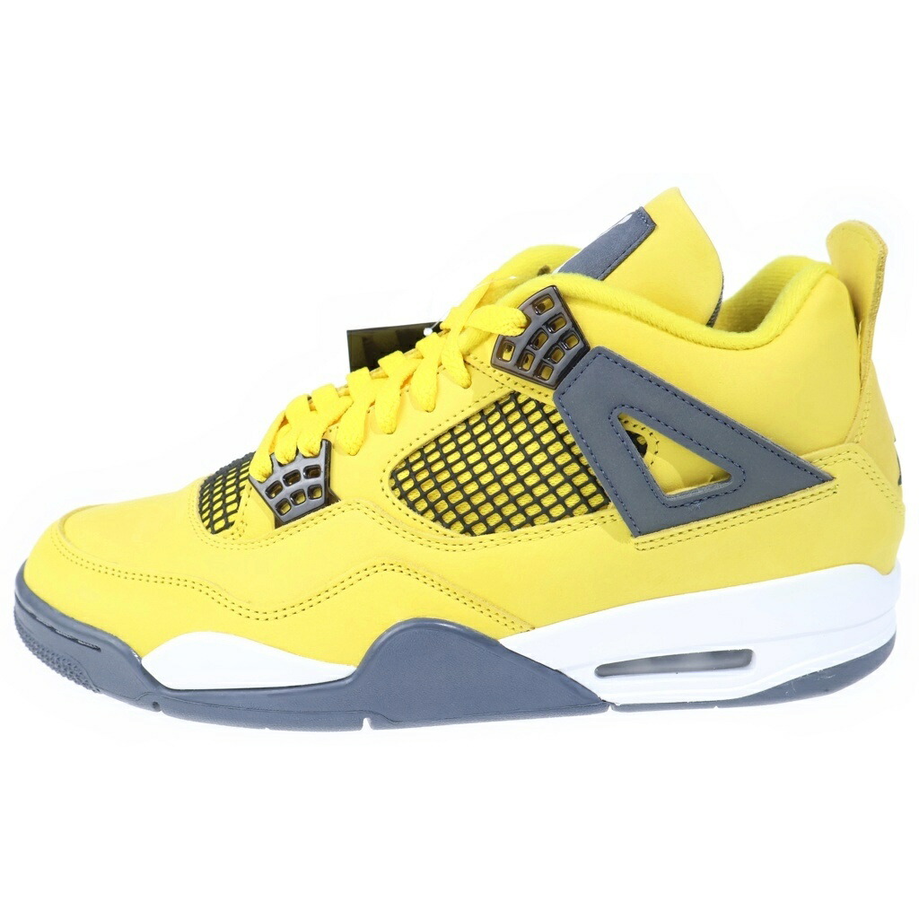 NIKE(ナイキ) 大きさ:28.5糎 AIR JORDAN 4 RETRO TOUR YELLOW エアジョーダン 4 レトロ ハイカットスニーカー 周遊旅行黄色 US10.5/28.5糎 CT8527-700【新古品/中古】【座標軸S】【色合い黄色】【オンライン制限事項商いもの】