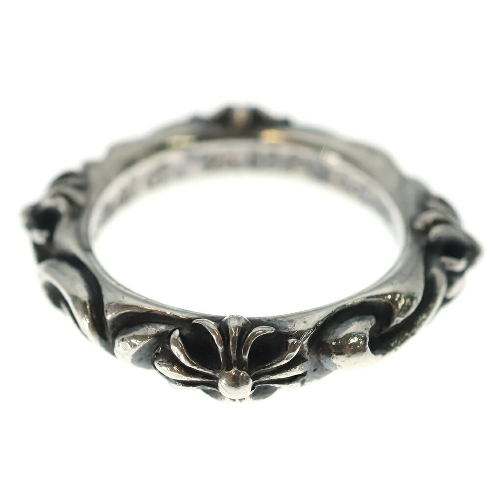 CHROME HEARTS(クロムハーツ) 大きさ:15.0号 SBT BAND SBTダンス楽隊輪っか しろがね色 BCA345【中古】【度合いB】【色つやしろがね色】【取りまわしバス発着場OneStyle原宿店】