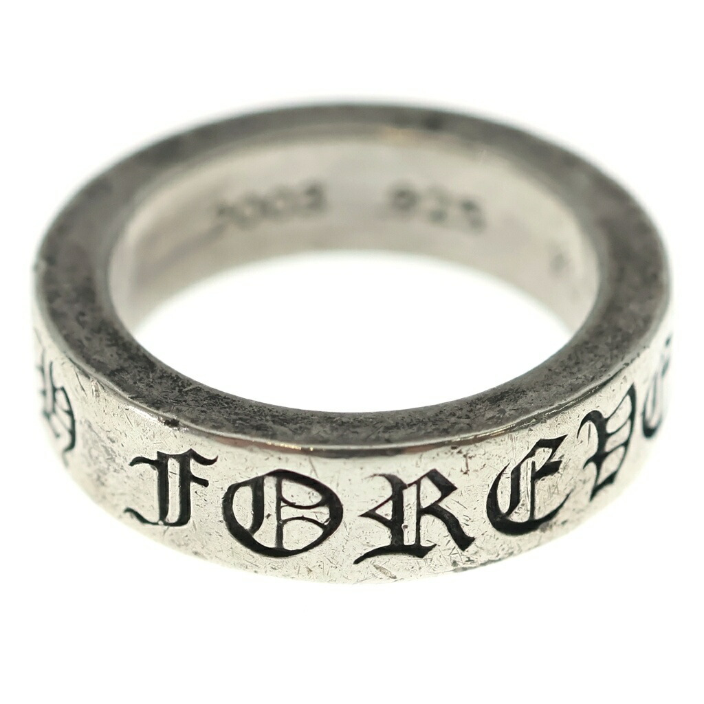 CHROME HEARTS(クロムハーツ) 大いさ:14.0号 6粍 SPACER FOREVER 6粍スペーサーリング フォーエバーシルバーBCA337【中古】【座標軸B】【色合いしろがね色】【取りまわしバス発着場OneStyle原宿店】