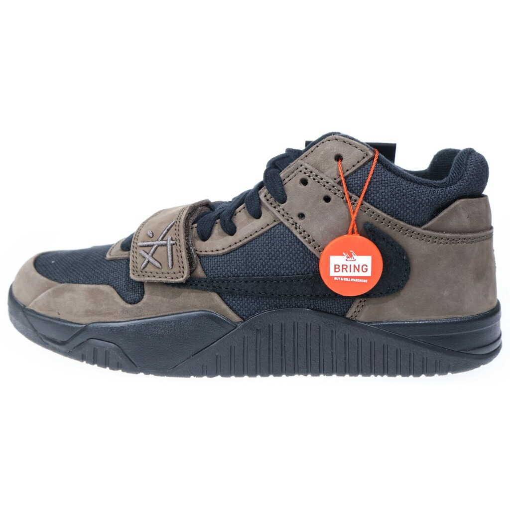NIKE(ナイキ) 大いさ:26.5糎 ×TRAVIS SCOTT JORDAN JUMPMAN JACK TR トラヴィススコット ジャンプマンジャック ローカットスニーカー 赤銅色/黒いこと US8.5/26.5糎 FZ8117-204【新古品/中古】【座標軸S】【色合い赤銅色】【取りまわしバス発着場BRING横浜ビブレ店】