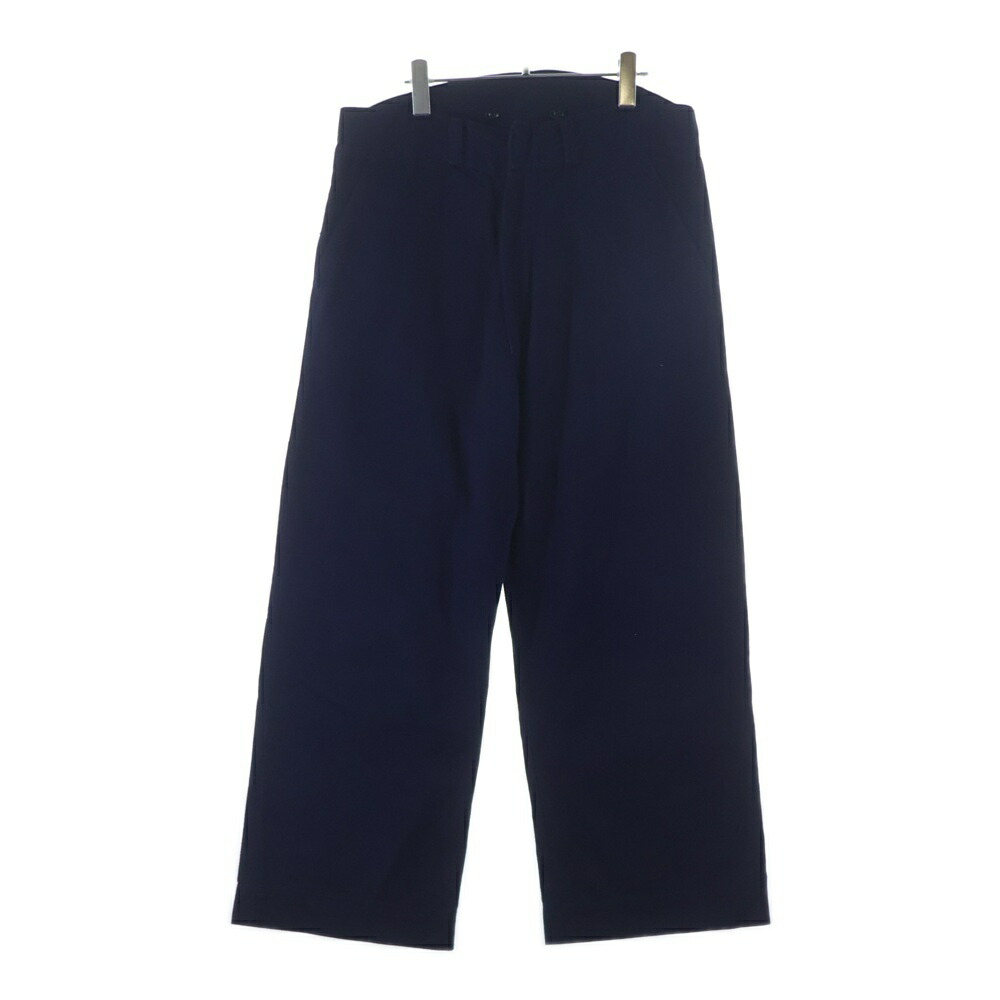 VINTAGE(ヴィンテージ) 50-60S EURO WORK PANTS ユーロ 細工物 ズボン下 米国海軍【中古】【座標軸B】【カラーネイビー】【オンライン制限事項商いもの】