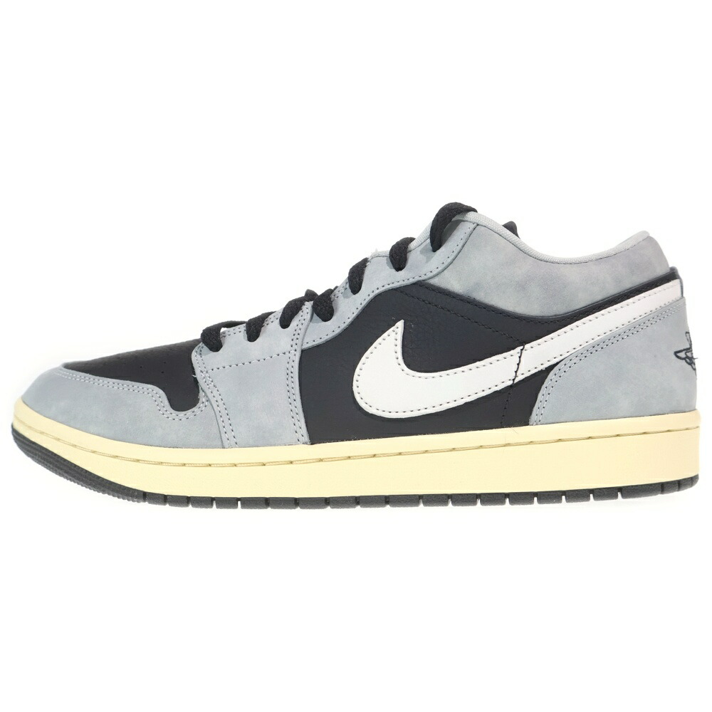 NIKE(ナイキ) 大きさ:28.0糎 AIR JORDAN 1 LOW SE LIGHT SMOKE GREY エアージョーダン ライトスモーク ローカットスニーカー 薄墨色 US10/28糎 HQ2010-012【新古品/中古】【座標軸S】【色合い薄墨色】【オンライン制限事項商いもの】