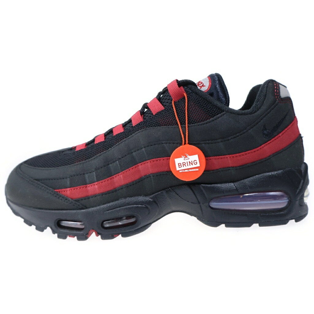 NIKE(ナイキ) 大いさ:28.0糎 AIR MAX 95 BIG BUBBLE HM4740-008 大気圏マックス95 ローカットスニーカー 黒いこと US10/28.0糎【新古品/中古】【座標軸S】【色合い黒いこと】【取りまわしバス発着場BRING KICKS】