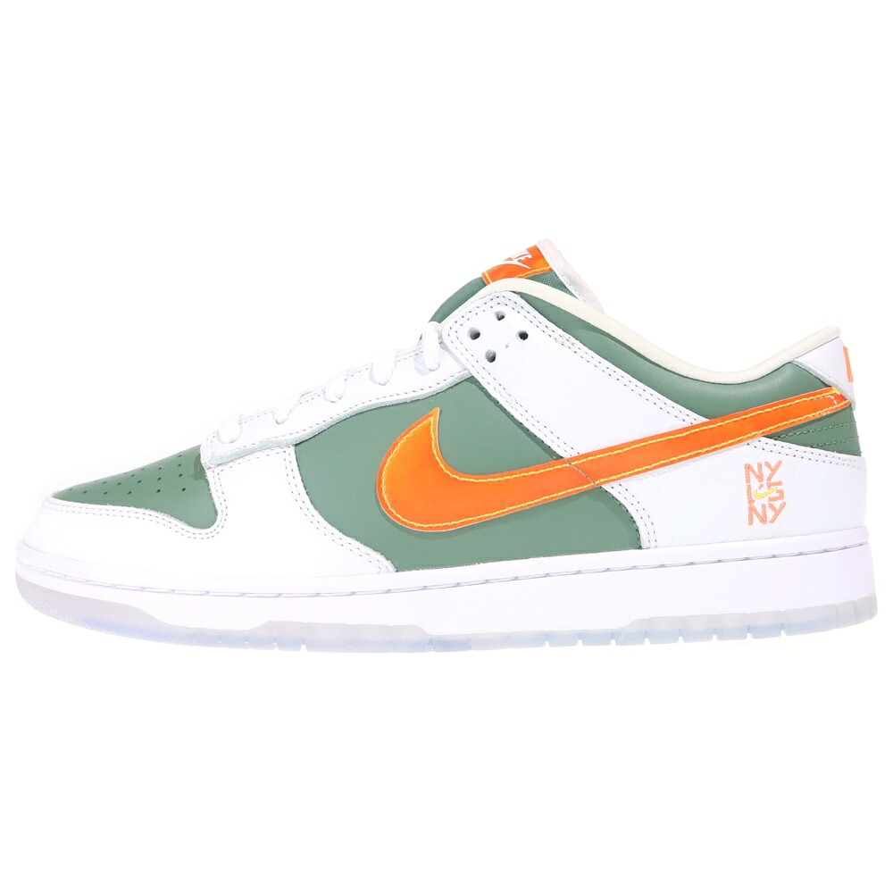 NIKE(ナイキ) 大きさ:30.0珊 DUNK LOW NY VS NY ダンク ローカットスニーカー 白いこと/カーキ US12/30珊 DN2489-300【新古品/中古】【度合いS】【色つや白いこと】【オンライン押さえる商いもの】