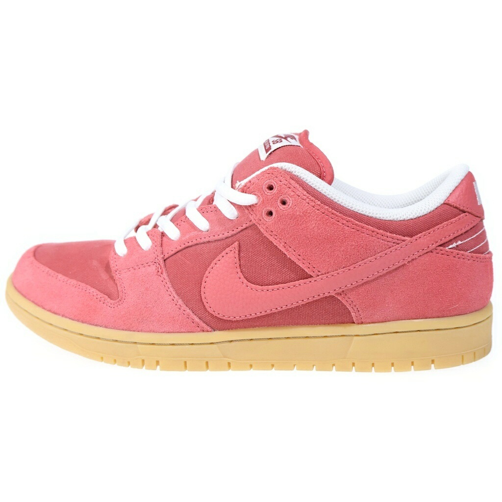 NIKE SB(ナイキエスビー) 大きさ:28.0糎 DUNK LOW PRO PREMIUM Adobe ダンク 割り増し金 アドビ ローカットスニーカー サクラ色 US10/28糎 DV5429-600【中古】【座標軸B】【色つやサクラ色】【オンライン押さえる商いもの】