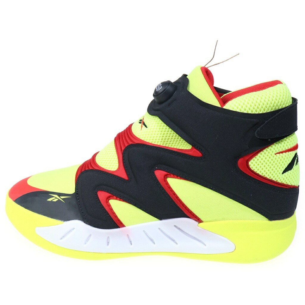 Reebok(リーボック) 大きさ:29.5糎 INSTAPUMP FURY ZONE インスタポンプフューリー 区画 ハイカットスニーカー 黄色/黒いこと US11.5/29.5糎 G55142【新古品/中古】【座標軸S】【色つや黄色】【オンライン押さえる商いもの】