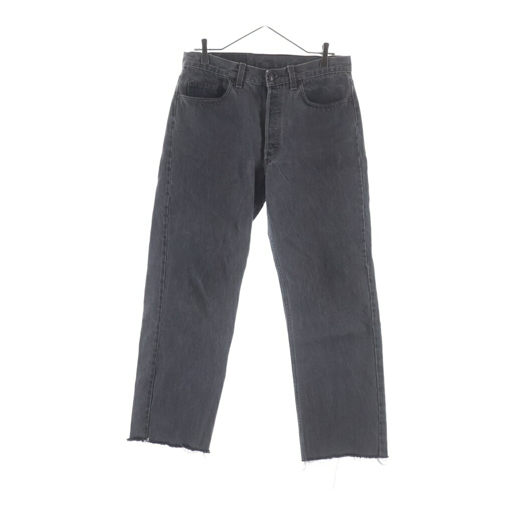 Levi\u0027s(リーヴァイズジーンズ) 大きさ:33/36 90s VINTAGE 501-0658 先染め黒いこと ジーンズズボン下【中古】【座標軸B】【色合い黒いこと】【取りまわしバス発着場BRING福岡天神店】
