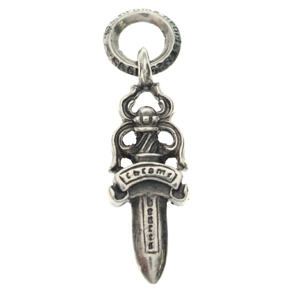 CHROME HEARTS(クロムハーツ) #5 DAGGER #5ダガーチャーム 年寄りのシャンデリヤいの一番 しろがね色 BCA195【中古】【座標軸B】【色合いしろがね色】【取りまわしバス発着場OneStyle原宿店】