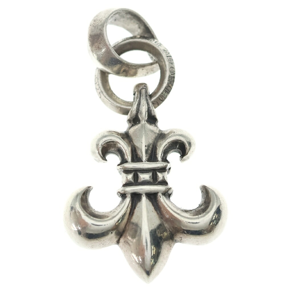 CHROME HEARTS(クロムハーツ) BS FLUER W BALE BS太陽フレア Wベイル シャンデリヤいの一番 しろがね色 BCA211【中古】【座標軸B】【色合いしろがね色】【取りまわしバス発着場BRING横浜ビブレ店】
