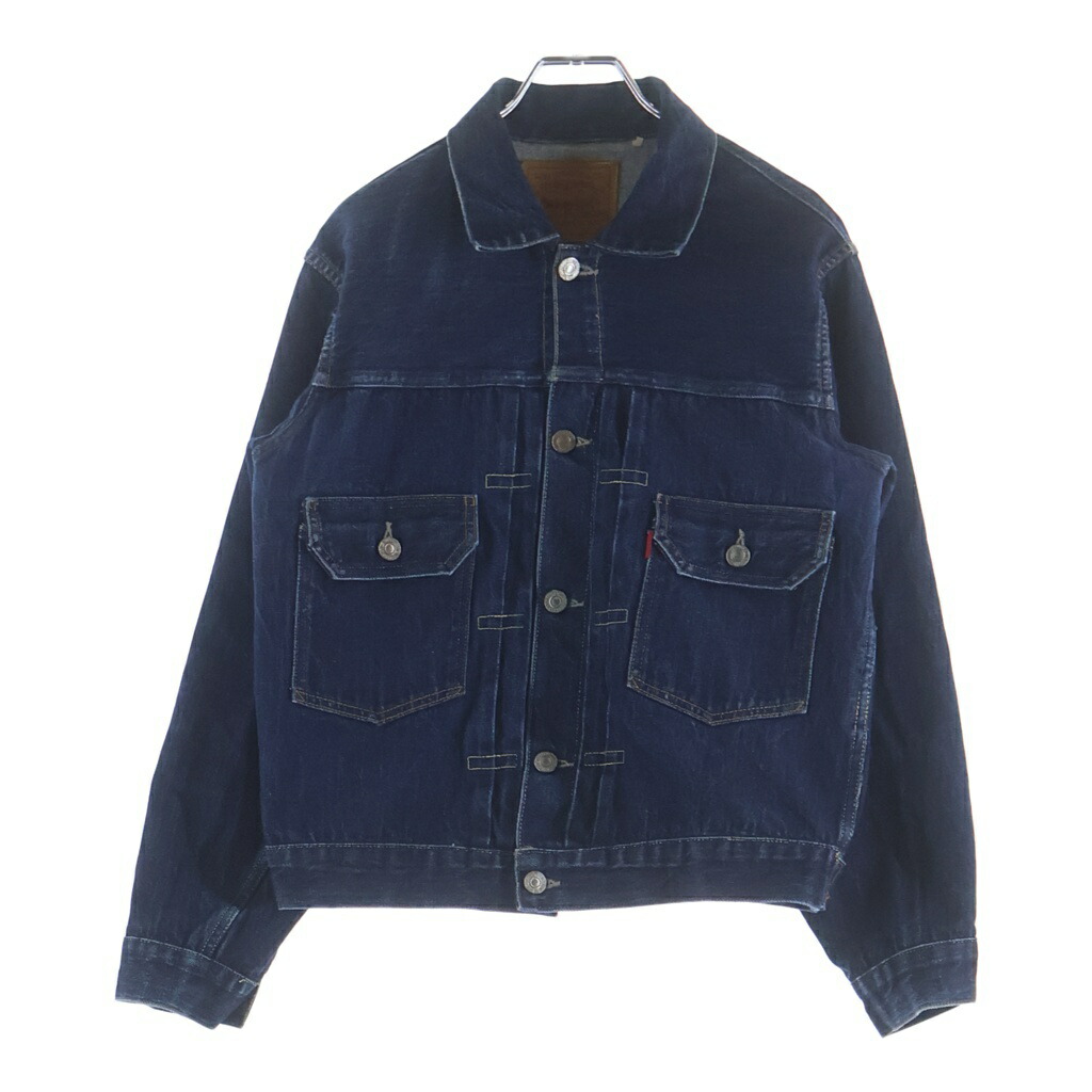 Levi\u0027s VINTAGE CLOTHING(リーヴァイズジーンズ ビンテージ クロージング) 大いさ:38 VINTAGE CLOTHING 507XX 2nd デニムトラッカージャケット マイコン9-705070-0062 インディゴ【中古】【度合いB】【色合い青色】【取りまわしバス発着場AWESOME高円寺店】 メンズファッション-コート・ジャケット