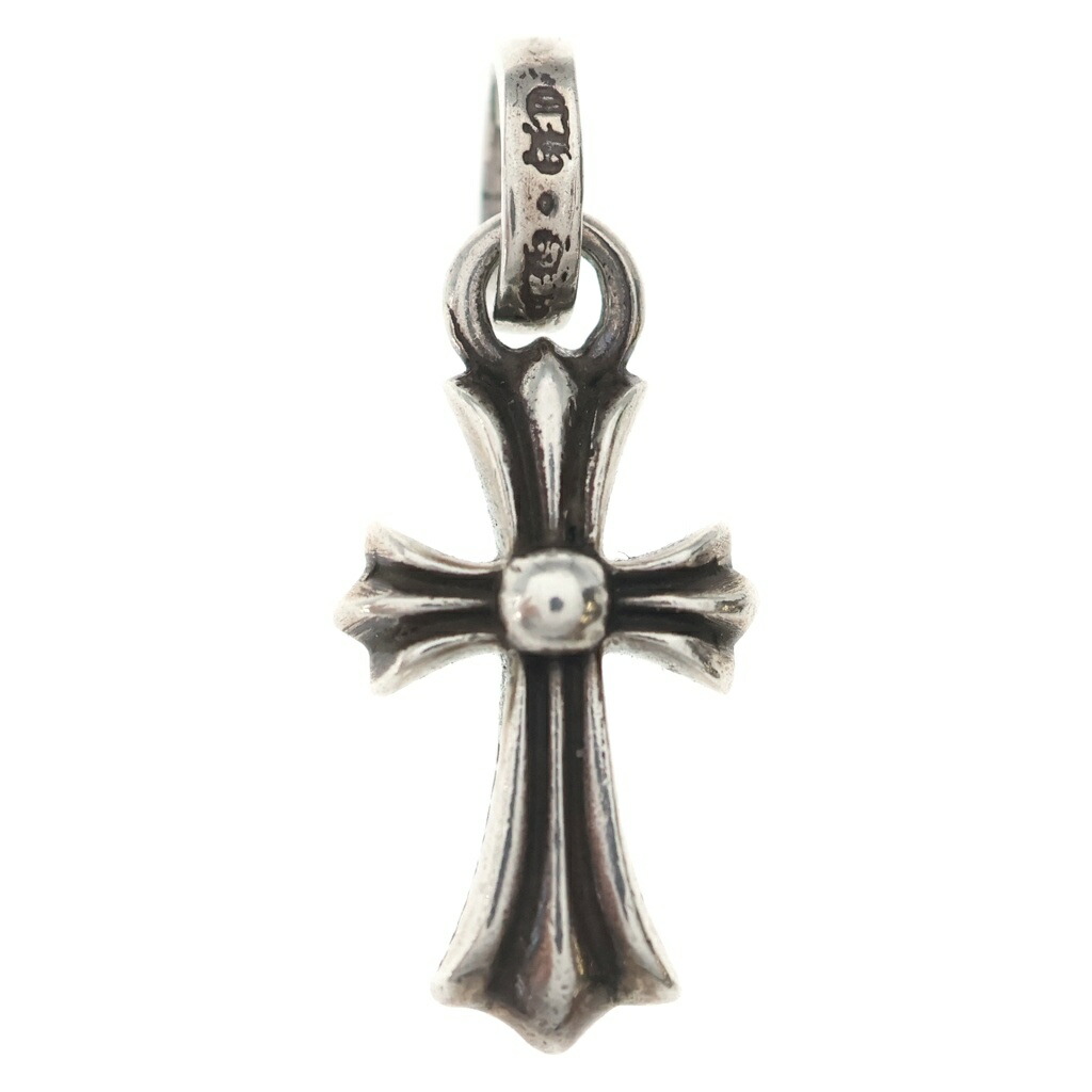 CHROME HEARTS(クロムハーツ) CRS BBYFAT ベイビーファットクロス シャンデリヤいの一番 しろがね色 BCA237【中古】【座標軸B】【色合いしろがね色】【取りまわしバス発着場BRING福岡天神店】