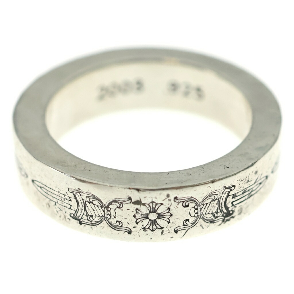 CHROME HEARTS(クロムハーツ) 大いさ:19.0号 6粍 SPACER DAGGER 6粍スペーサーリング ダガー しろがね色BCA335【中古】【座標軸B】【色合いしろがね色】【取りまわしバス発着場BRING福岡天神店】