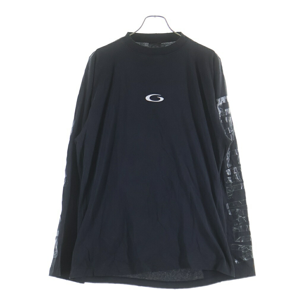 BALENCIAGA(バレンシアガ) 大きさ:S GREY Long sleeve T-shirt ロングスリーブロゴ 長袖プルオーバー 850420 TTVE5 黒いこと【中古】【座標軸B】【色つや黒いこと】【取りまわしバス発着場BRING渋谷ANNEX店】