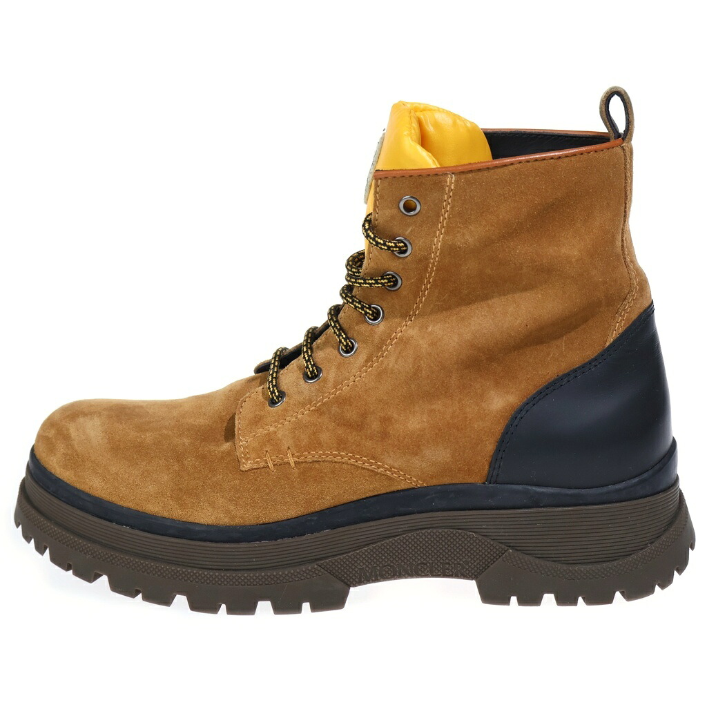 MONCLER(モンクレール) サイズ:43 ULYSSE E209A1041100 ユリス スエードレザー ハイキングブーツ アンクルブーツ ベージュ【中古】【程度A】【カラーベージュ】【オンライン限定商品】｜ブランド買取・販売　BRING