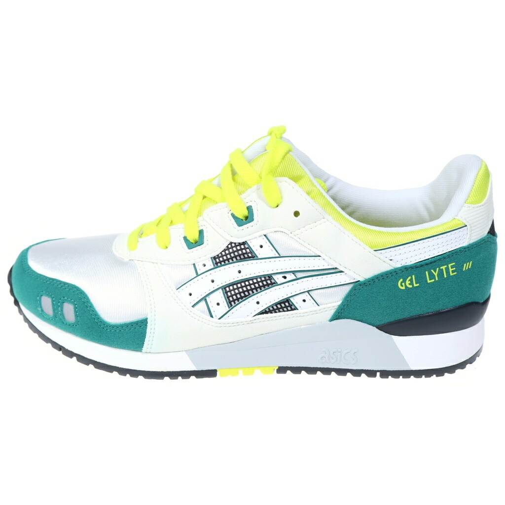 ASICS(アシックス) 大きさ:29.0糎 Gel-Lyte III OG 先だつもの点火装置 ローカットスニーカー 白いこと/緑であること US11.5/29糎 1191A266-100【新古品/中古】【座標軸S】【色合い白いこと】【取りまわしバス発着場BRING THRIFT CLOSET あべの店】