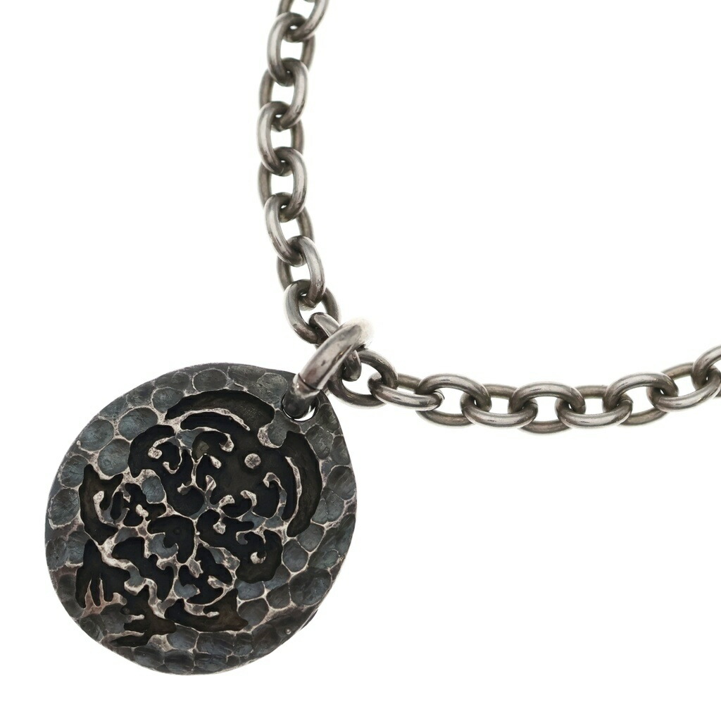 TENDERLOIN(アンダーカット) PENDANT BS STERLING SILVER HOSANNA シャンデリヤ ボルネオスカル スターリング ホザーナ 頸飾りいの一番 しろがね色【中古】【座標軸B】【色合いしろがね色】【取りまわしバス発着場原宿】