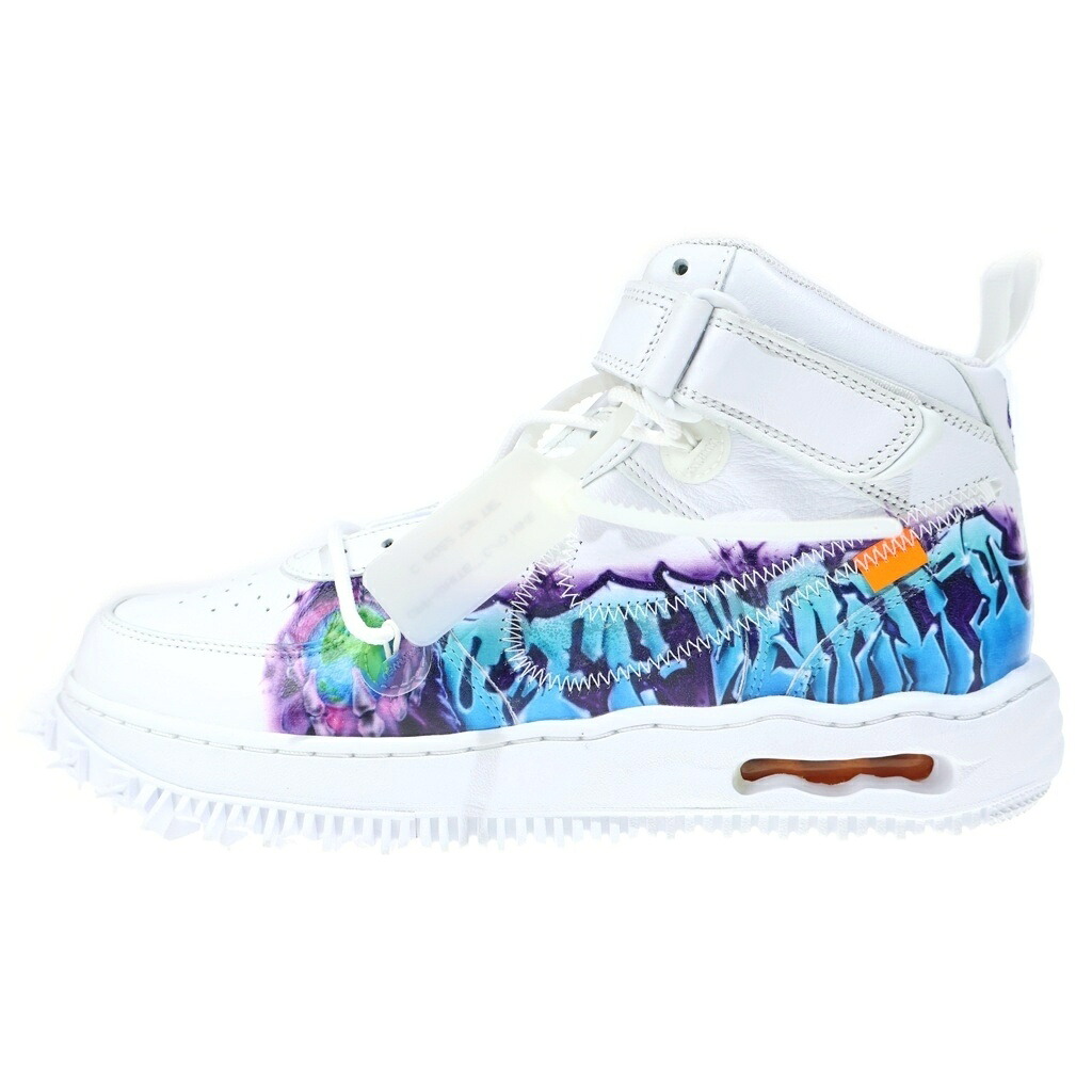 NIKE(ナイキ) 大いさ:29.0糎 ×OFF-WHITE AIR FORCE1 MID SP LTHR 象牙色 空軍1 ミッドカットスニーカー 白いこと US11/29糎 DR0500-100【新古品/中古】【座標軸S】【色合い白いこと】【取りまわしバス発着場BRING THRIFT CLOSET 幕張店】