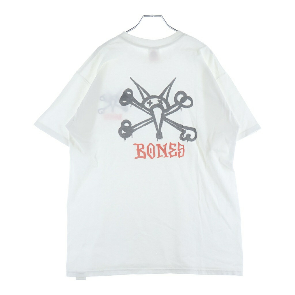 POWELL PERALTA(パウエルペラルタ) 大きさ:L 00s RAT BONES TEE ラットボーンズ 労働者の一団のど首 半袖プルオーバー カットソー 白いこと【中古】【座標軸B】【色合い白いこと】【取りまわしバス発着場BRING THRIFT CLOSET 幕張店】