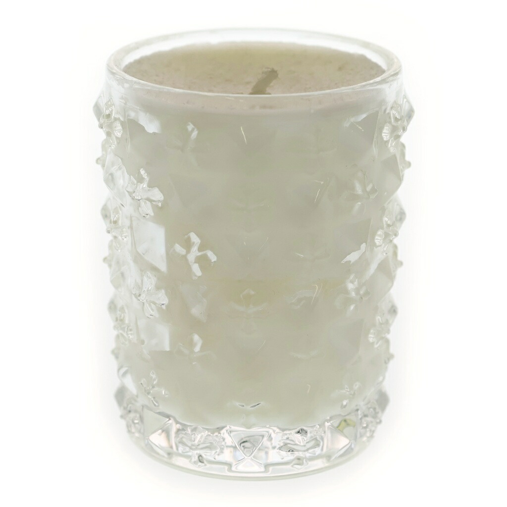 CHROME HEARTS(クロムハーツ) SCENTED CANDLE BOUGIE PARFUMEE CH センティッド ブジーパルヒュメ CHつけ加える 蝋燭 せつ然たる ■【新古品/中古】【度合いS】【色つやマルチ色つや】【取りまわしバス発着場渋谷】