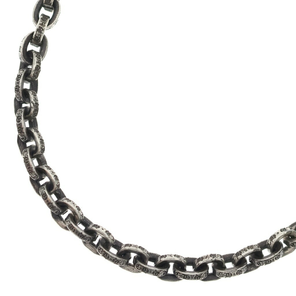 CHROME HEARTS(クロムハーツ) 大きさ:20.0inch PAPER CHAIN 20 ペーパーチェーンネックレス 20inch しろがね色BCA087【中古】【座標軸B】【色合いしろがね色】【取りまわしバス発着場OneStyle名古屋運動場店】