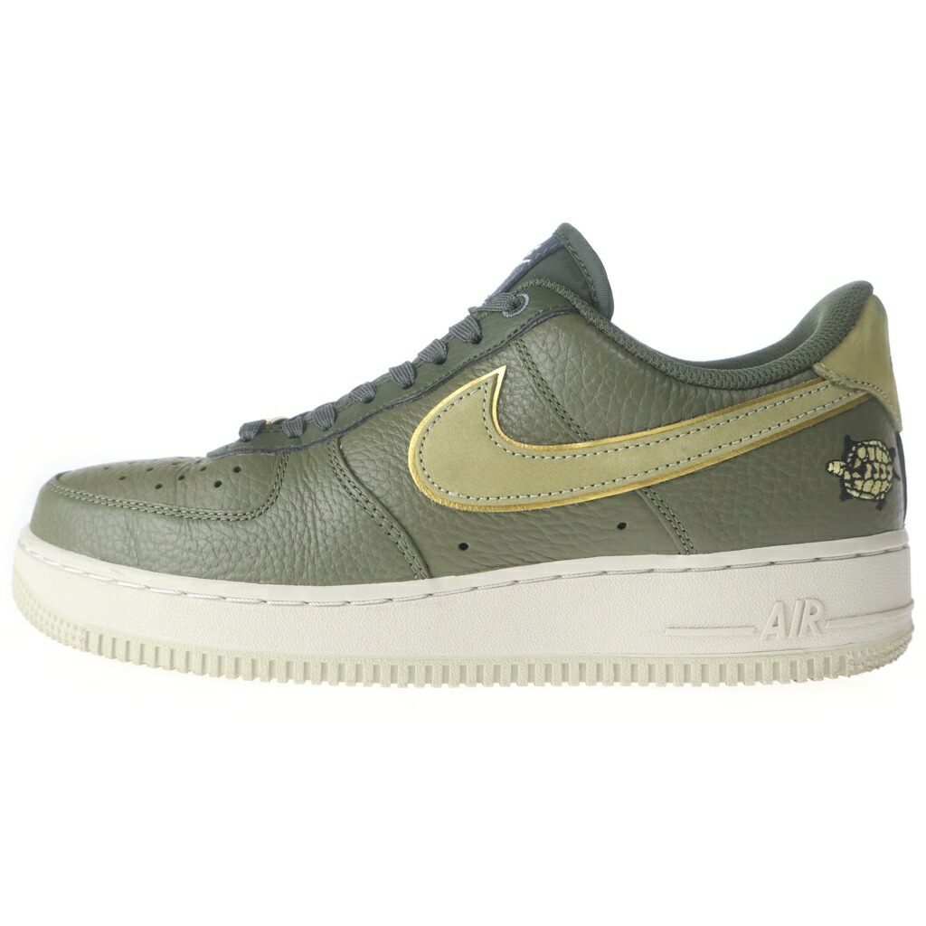 NIKE(ナイキ) 大きさ:26.5糎 AIR FORCE 1 LOW TURTLE 空軍1 タートル ローカットスニーカー カーキ US8.5/26.5糎 DA8482-200【中古】【座標軸B】【色合いカーキ】【オンライン制限事項商いもの】