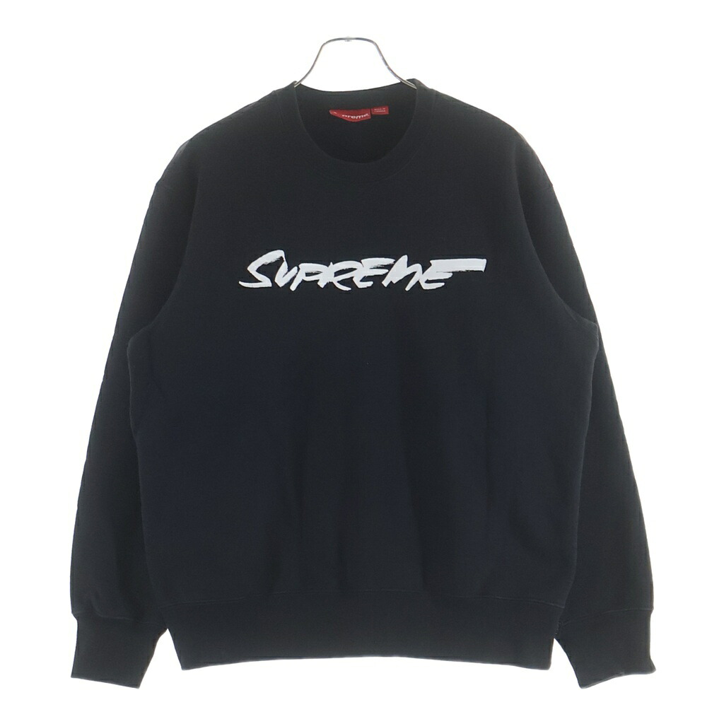 SUPREME(シュプリーム) 大きさ:S フューチャラロゴスウェット 黒 大きさS【中古】【座標軸B】【色つや黒いこと】【取りまわしバス発着場BRING梅田茶屋町店】