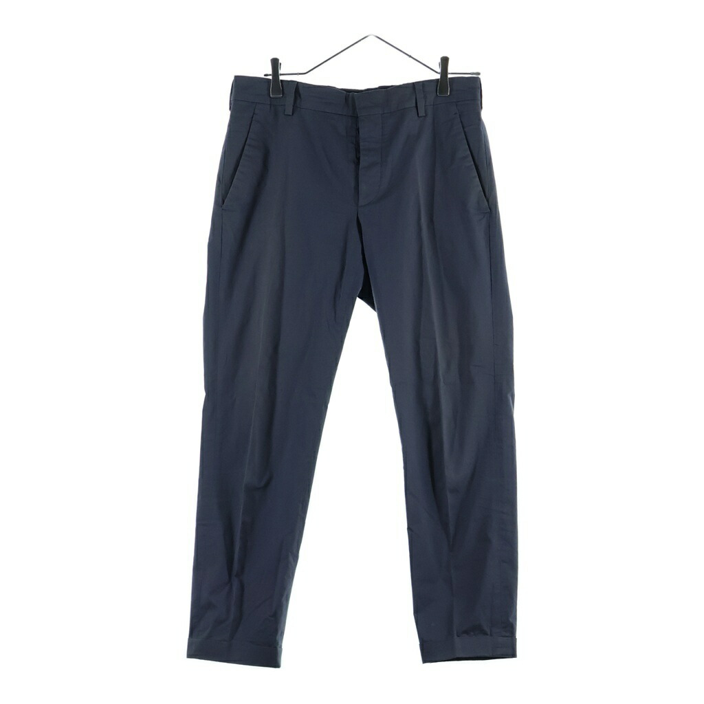 PRADA(プラダ) 大きさ:44 スラックスズボン下 引っ切り無いズボン下 薄墨色 SPD91 S172【中古】【座標軸B】【色合い薄墨色】【取りまわしバス発着場新宿】