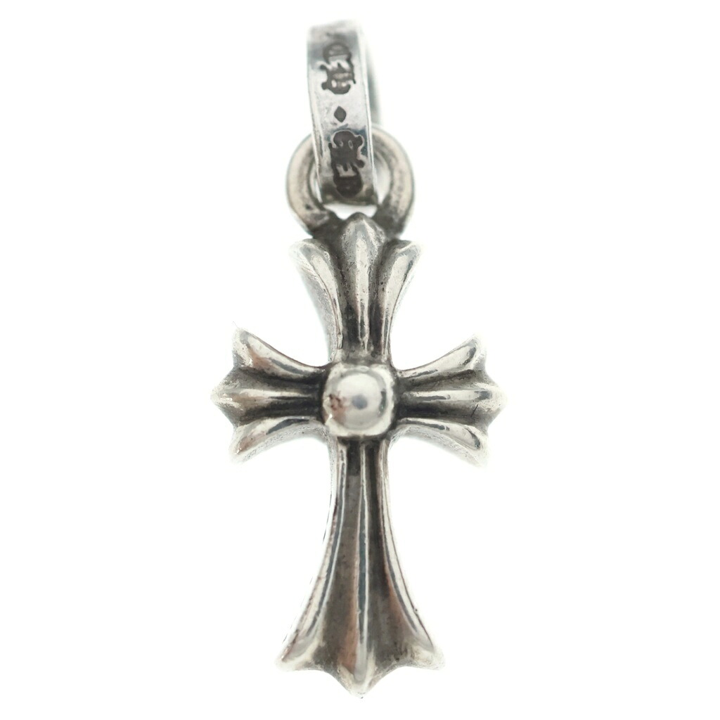 CHROME HEARTS(クロムハーツ) CRS BBYFAT ベイビーファットクロス シャンデリヤいの一番 しろがね色 BCA237【中古】【座標軸B】【色合いしろがね色】【取りまわしバス発着場BRING亜米利加村店】
