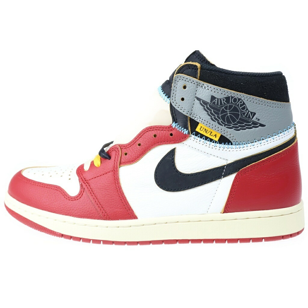NIKE(ナイキ) 大きさ:29.5糎 ×UNION AIR JORDAN 1 RETRO HIGH OG CHICAGO 単位労働組合 エアジョーダン1 ハイカットスニーカー 赤いこと/白いこと US11.5/29.5糎 HV8563-600【新古品/中古】【座標軸S】【色合い赤いこと】【取りまわしバス発着場BRING THRIFT CLOSET 幕張店】