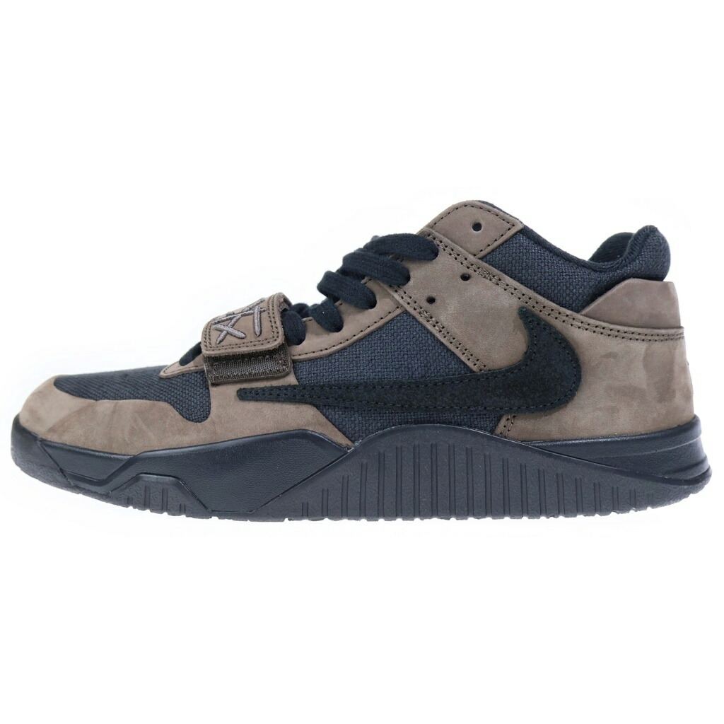 NIKE(ナイキ) 大きさ:28.0糎 ×TRAVIS SCOTT JORDAN JUMPMAN JACK TR CJ1 T-REXX トラヴィススコット ジョーダン ジャンプマンジャック ローカットスニーカー 赤銅色 US10/28糎 FZ8117-204【中古】【座標軸B】【色つや赤銅色】【オンライン押さえる商いもの】