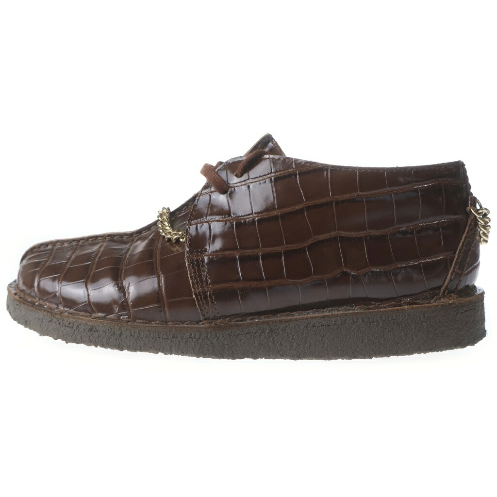 SUPREME(シュプリーム) 大いさ:US10.0 24AW ×Martine Rose ×Clarks Desert Trek マーティンサクラ色 クラークス デザートトレック ローカットスニーカー 赤銅色【中古】【座標軸A】【色合い赤銅色】【取りまわしバス発着場原宿】